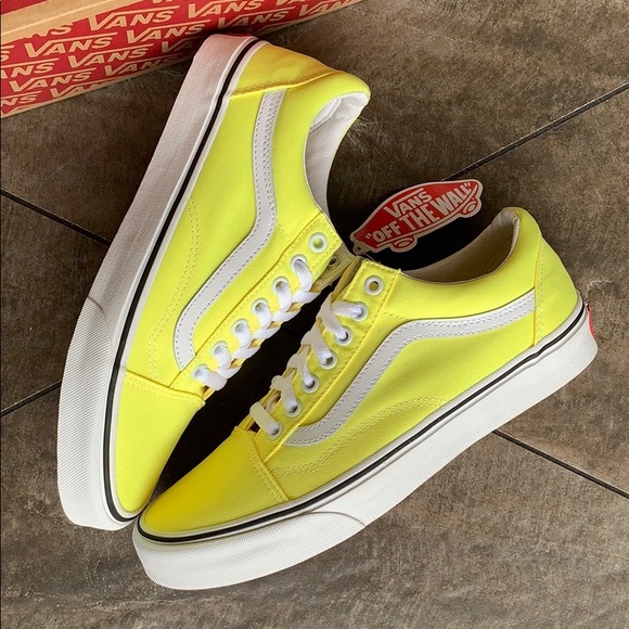 vans old school neon